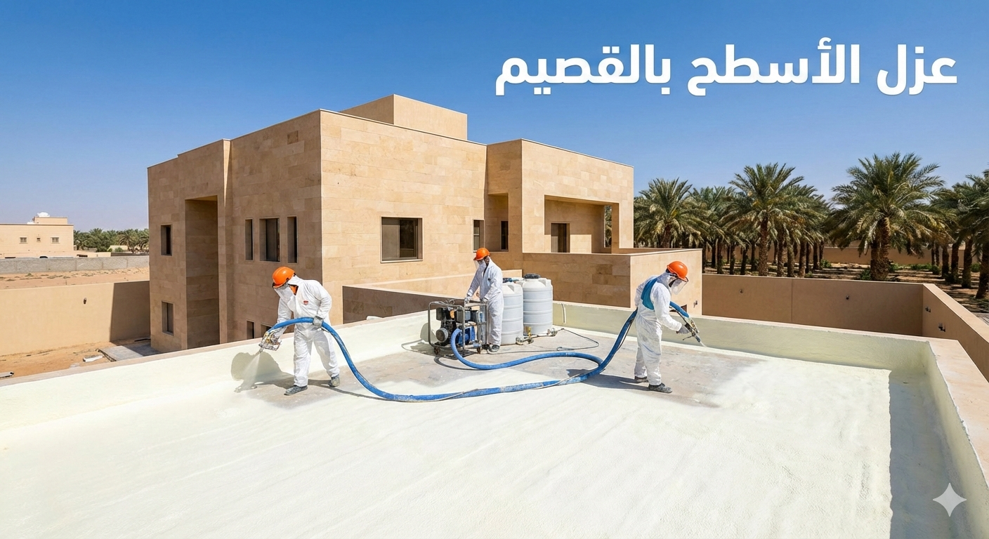 عزل الأسطح بالقصيم: استثمارك الذكي لحماية منزلك وتوفير طاقتك